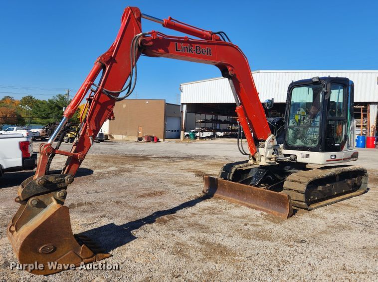 image for item MK9472 2018 Link Belt 80X3 mini excavator