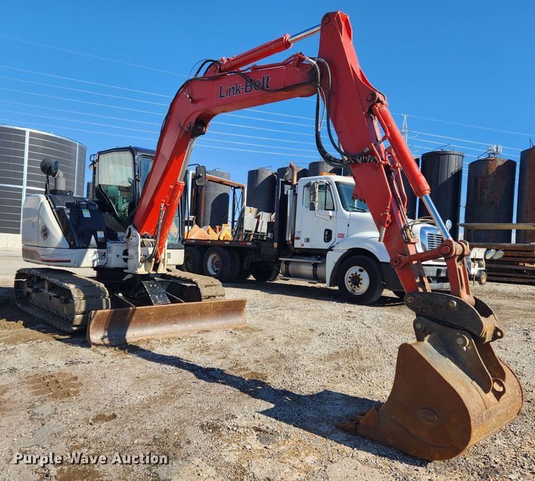 image for item MK9472 2018 Link Belt 80X3 mini excavator