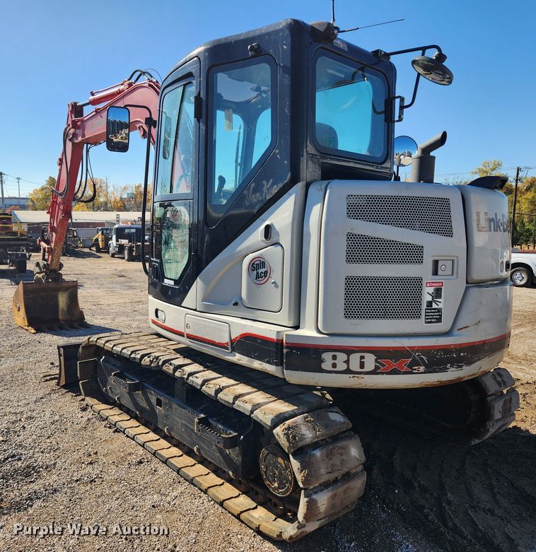 image for item MK9472 2018 Link Belt 80X3 mini excavator