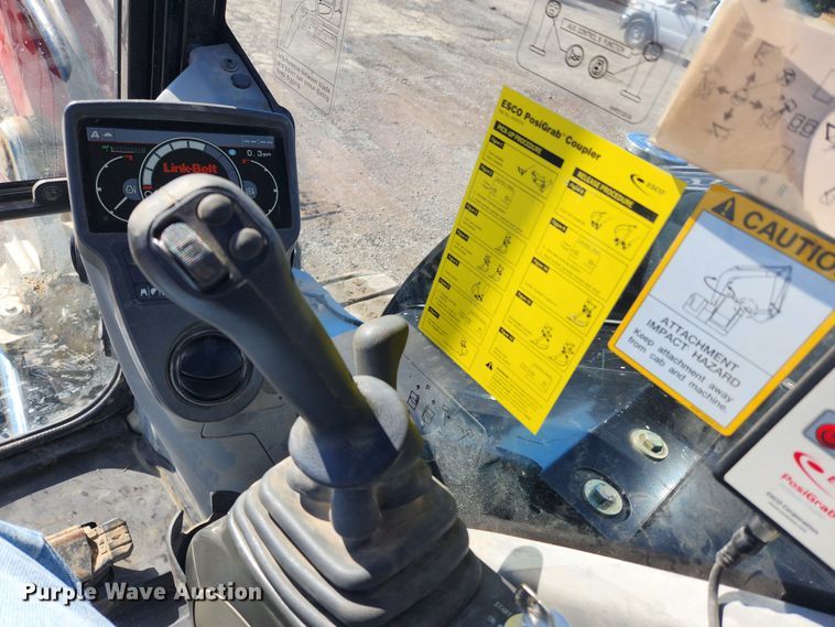 image for item MK9472 2018 Link Belt 80X3 mini excavator