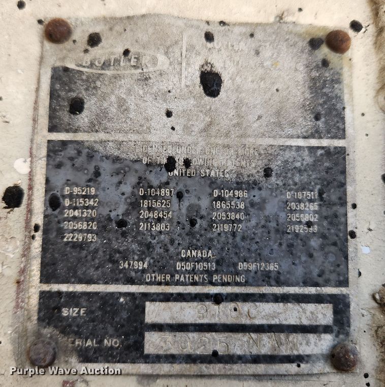 image for item MK9480 1964 Butler  tank trailer