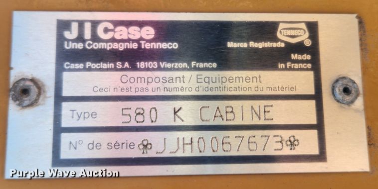 image for item MK9486 Case 580SK  backhoe