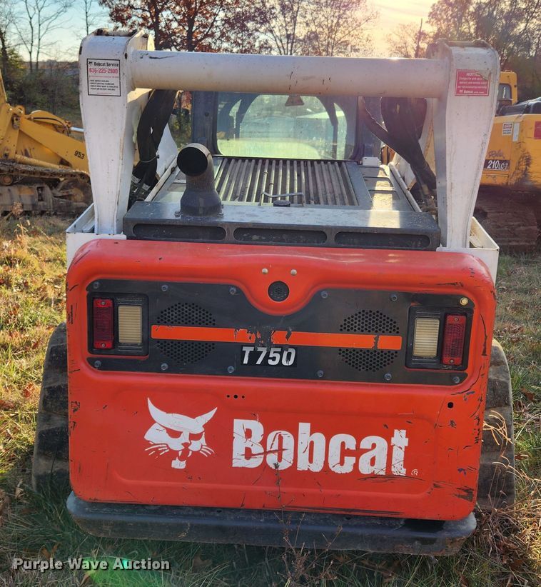 image for item MK9493 2016 Bobcat T750  tracked skid steer loader