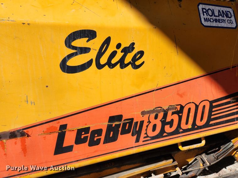 image for item MK9515 LeeBoy 8500 Elite  paver