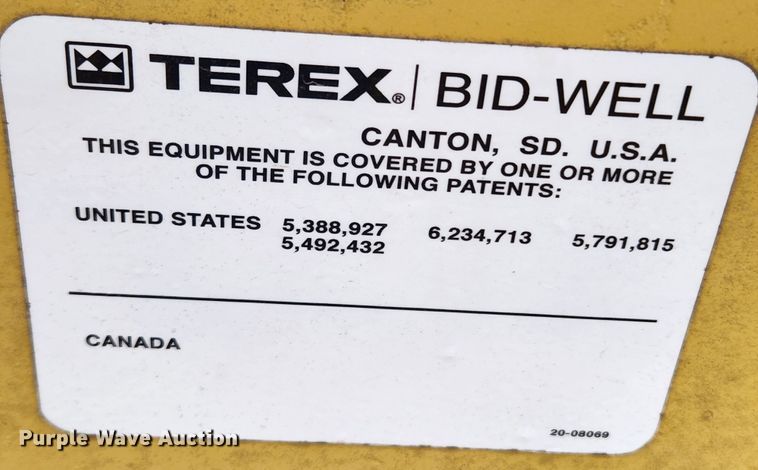 image for item MK9516 Terex Bid-Well  paver