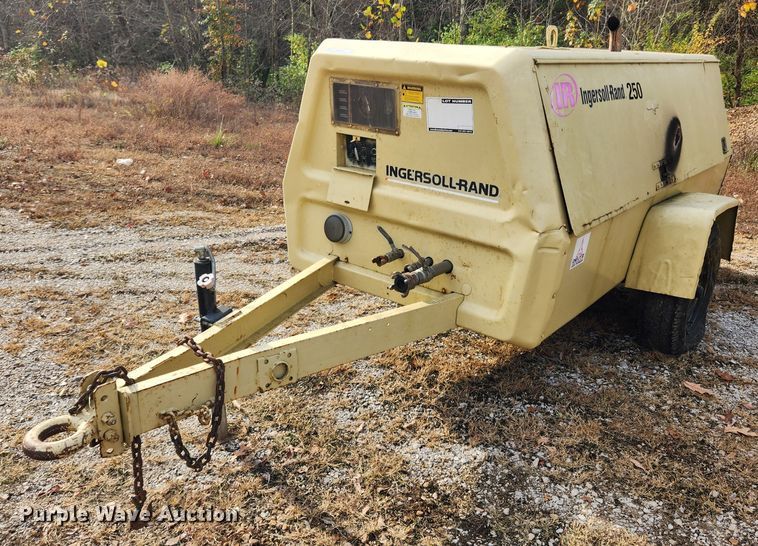 image for item MK9519 1990 Ingersoll Rand 250  air compressor