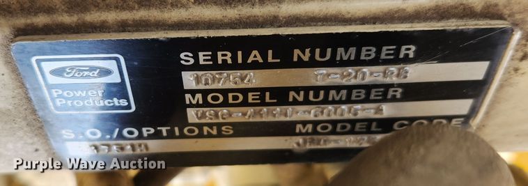 image for item MK9523 Hesco Mobile Power 1500 10H AF  air compressor