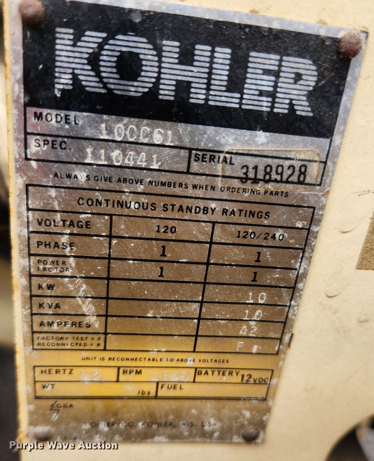 image for item MK9523 Hesco Mobile Power 1500 10H AF  air compressor