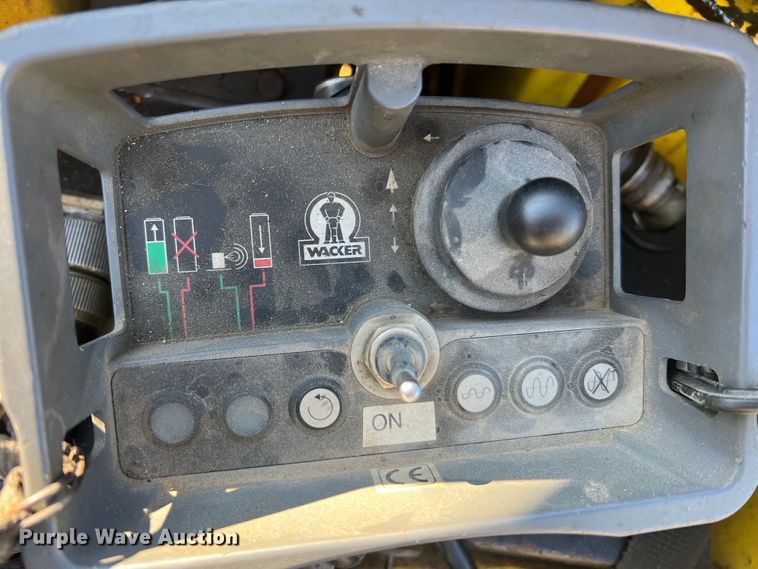 image for item MS9000 2001 Wacker RT820  trench compactor