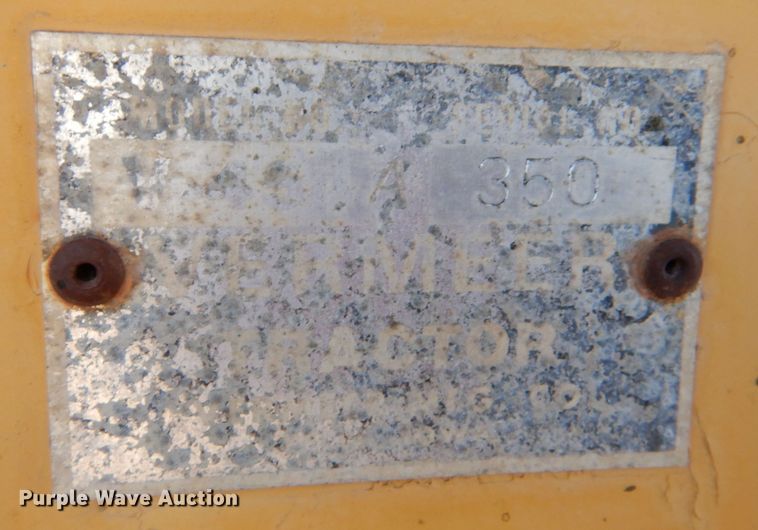 image for item MT9799 Vermeer V454A  trencher