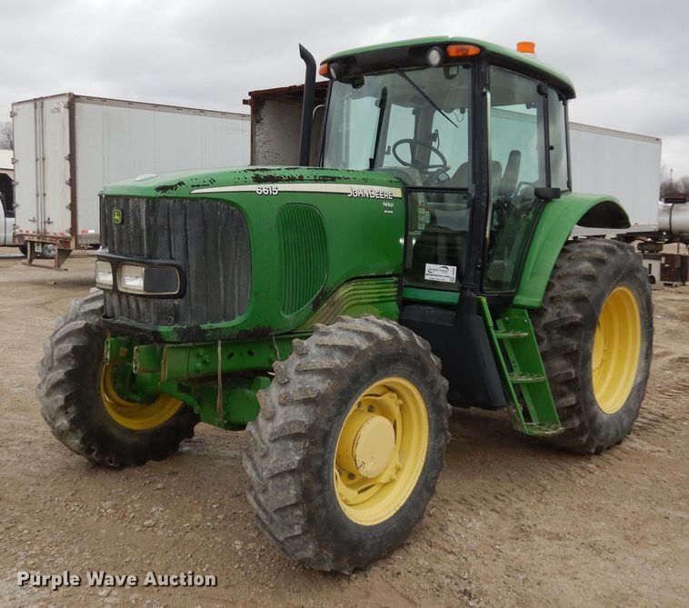 image for item DI6886 2004 John Deere 6615  MFWD tractor