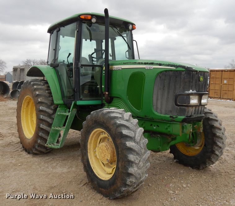 image for item DI6886 2004 John Deere 6615  MFWD tractor