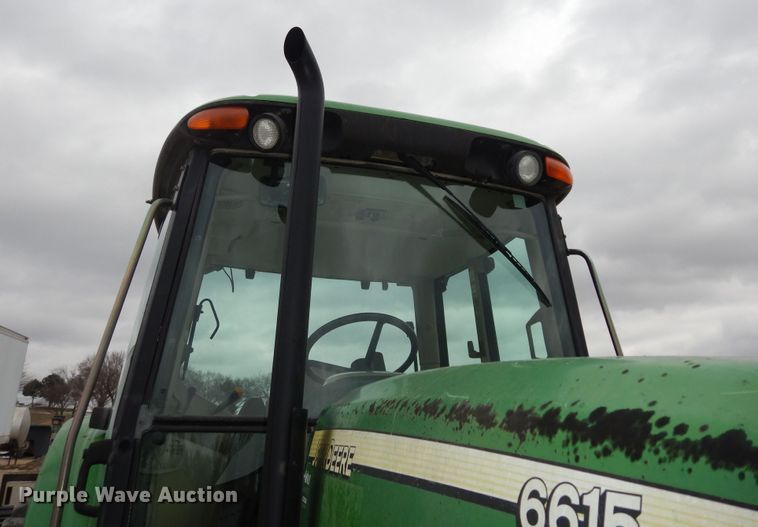 image for item DI6886 2004 John Deere 6615  MFWD tractor