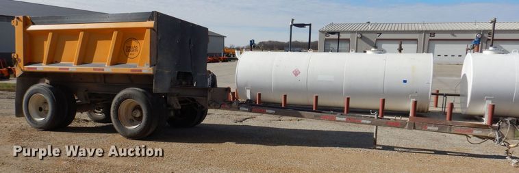 image for item DK2050 2005 Wheeler CRG1296C-102  end dump pup trailer