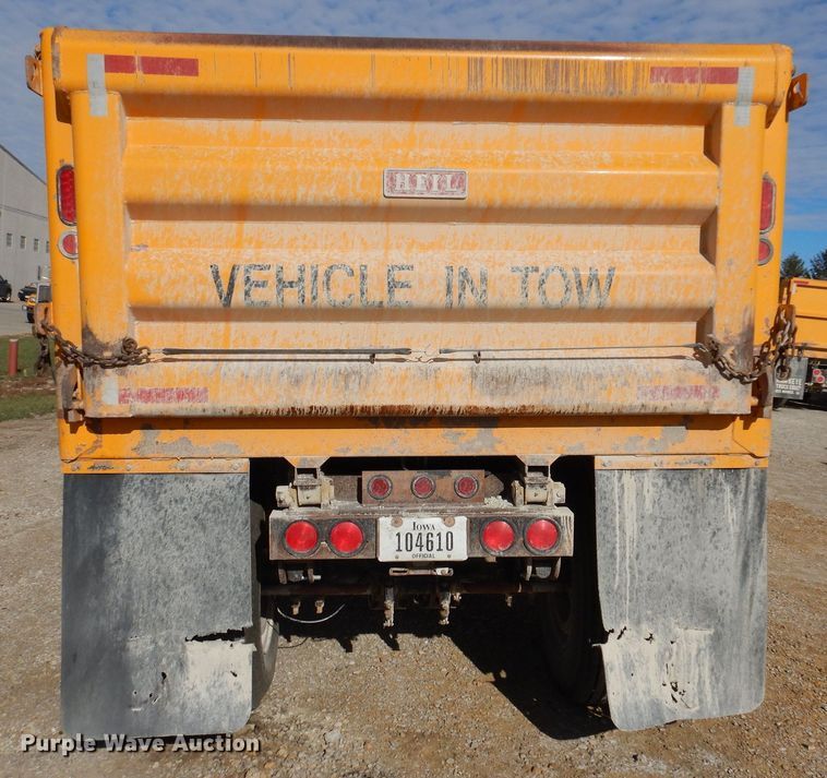 image for item DK2050 2005 Wheeler CRG1296C-102  end dump pup trailer