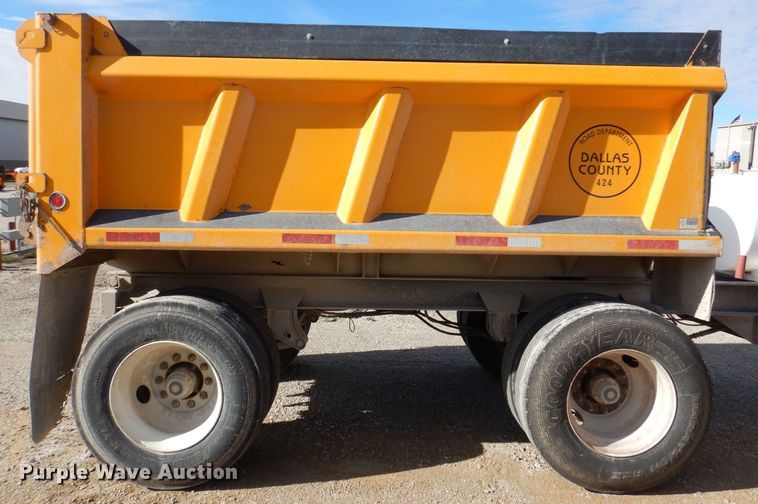 image for item DK2050 2005 Wheeler CRG1296C-102  end dump pup trailer