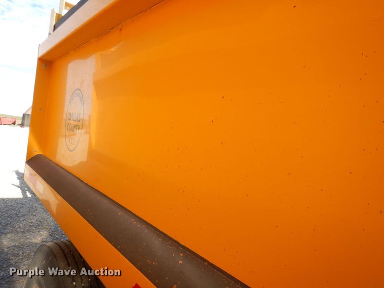 image for item DK2051 2010 Hilbilt 14XPC  end dump pup trailer