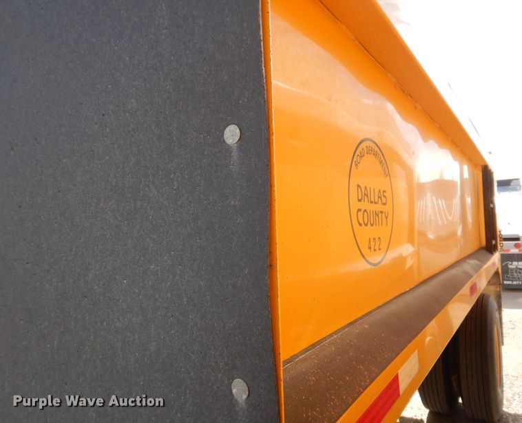 image for item DK2051 2010 Hilbilt 14XPC  end dump pup trailer