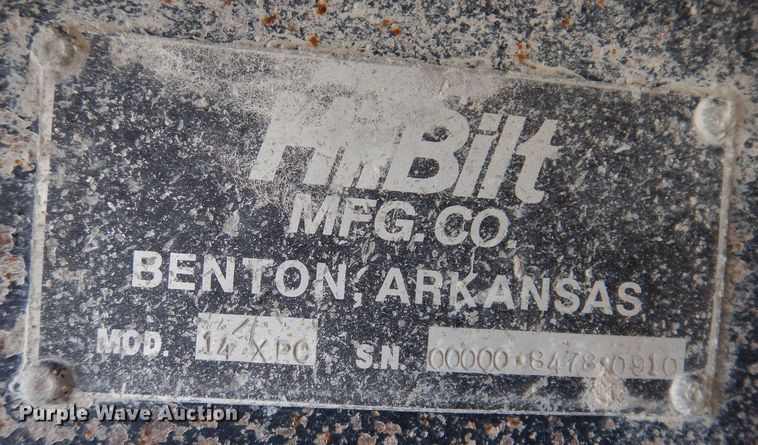 image for item DK2051 2010 Hilbilt 14XPC  end dump pup trailer