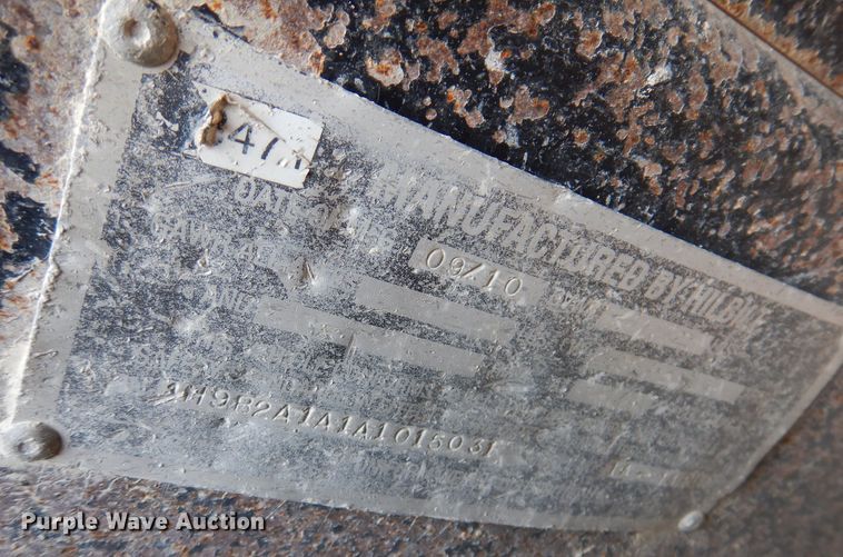 image for item DK2051 2010 Hilbilt 14XPC  end dump pup trailer