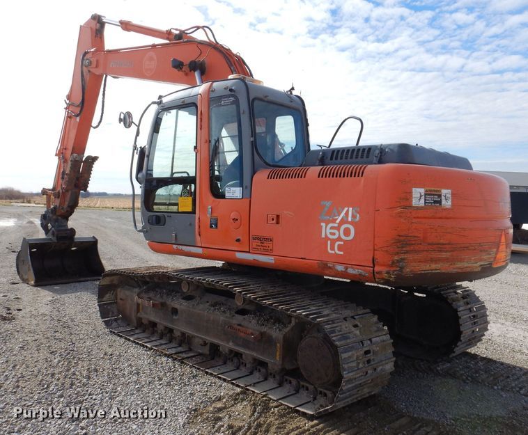 image for item DK2052 2004 Hitachi Zaxis 160LC  excavator