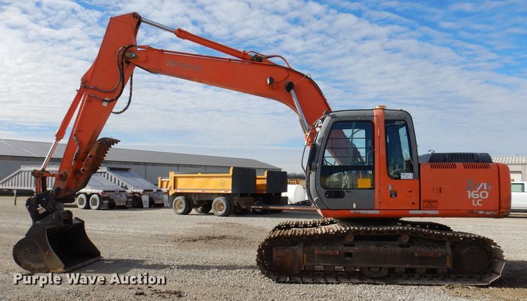 image for item DK2052 2004 Hitachi Zaxis 160LC  excavator