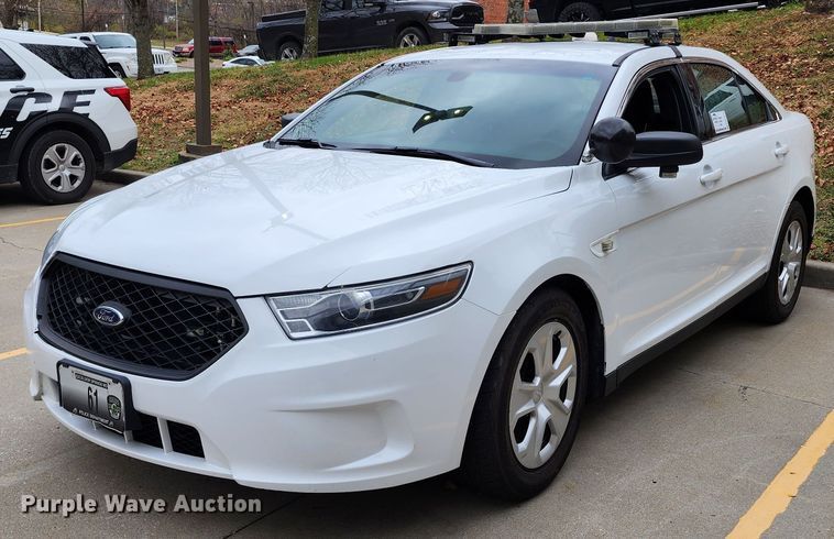 image for item DM4874 2018 Ford Taurus Police Interceptor