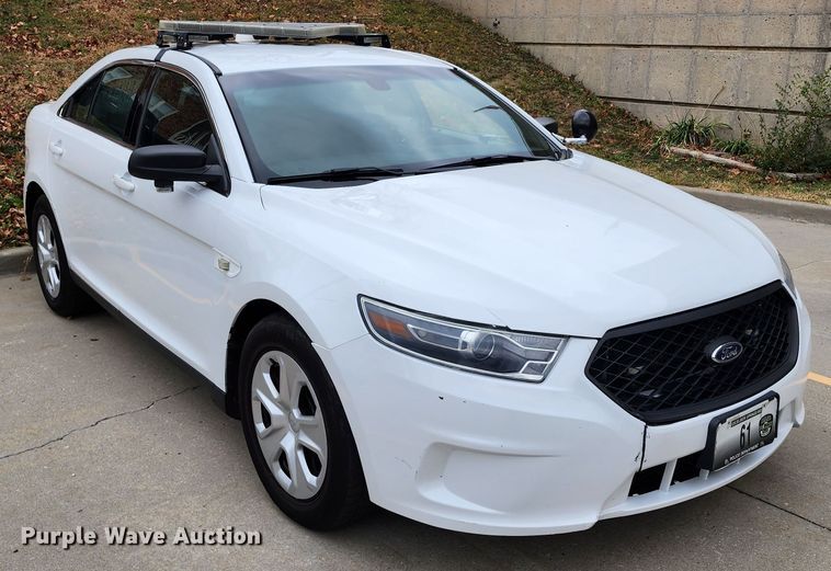 image for item DM4874 2018 Ford Taurus Police Interceptor