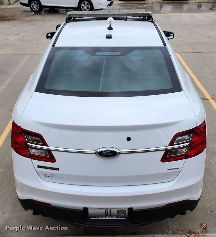 image for item DM4874 2018 Ford Taurus Police Interceptor
