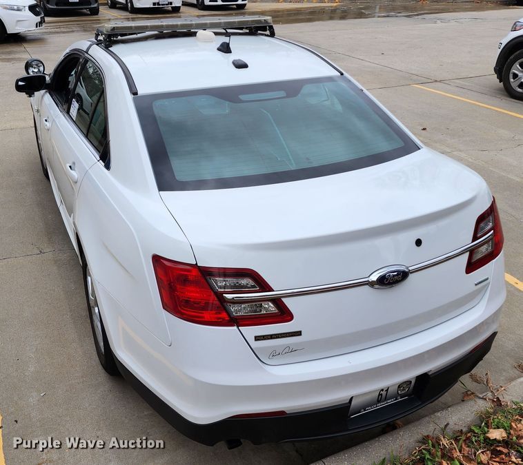 image for item DM4874 2018 Ford Taurus Police Interceptor