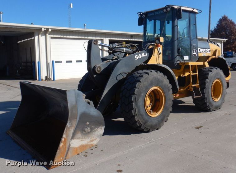 image for item DP0407 2007 John Deere 544J  wheel loader