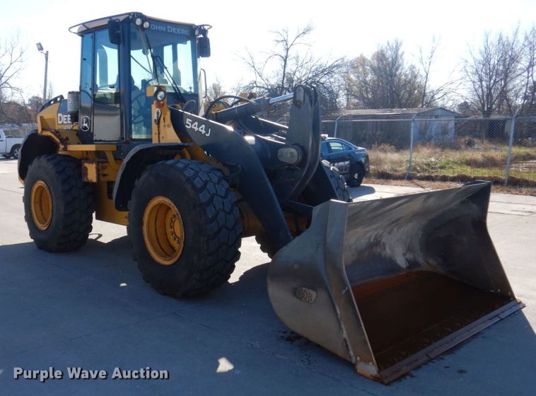 image for item DP0407 2007 John Deere 544J  wheel loader