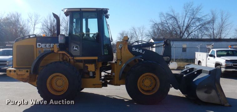 image for item DP0407 2007 John Deere 544J  wheel loader