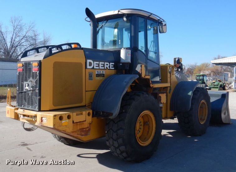 image for item DP0407 2007 John Deere 544J  wheel loader