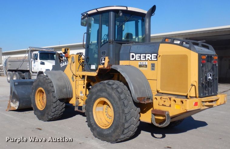 image for item DP0407 2007 John Deere 544J  wheel loader