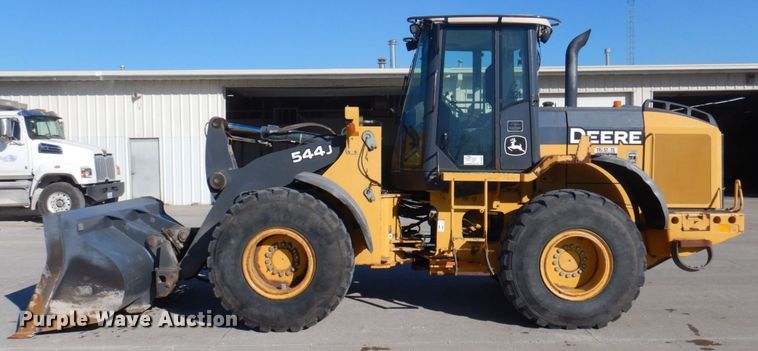 image for item DP0407 2007 John Deere 544J  wheel loader