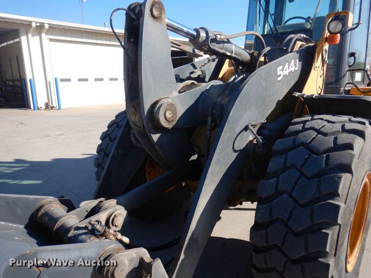 image for item DP0407 2007 John Deere 544J  wheel loader