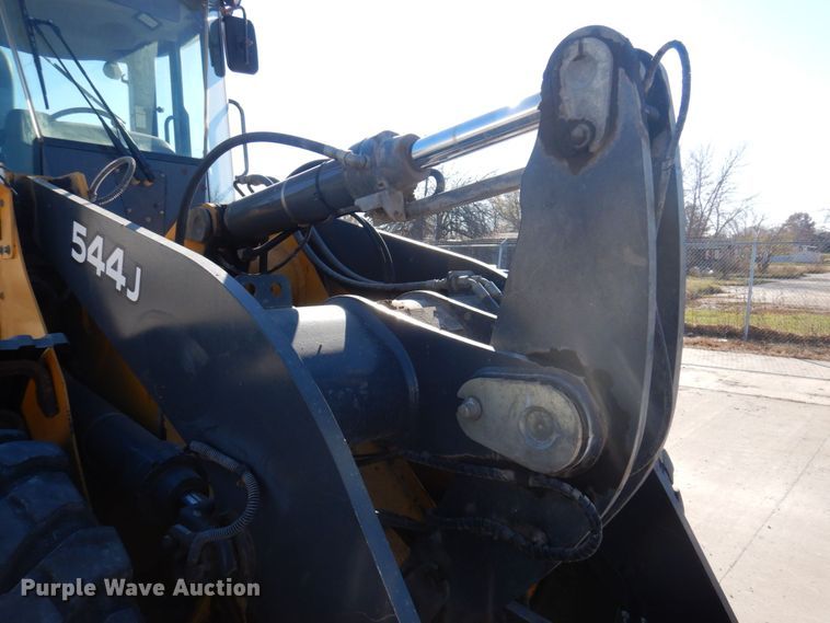 image for item DP0407 2007 John Deere 544J  wheel loader