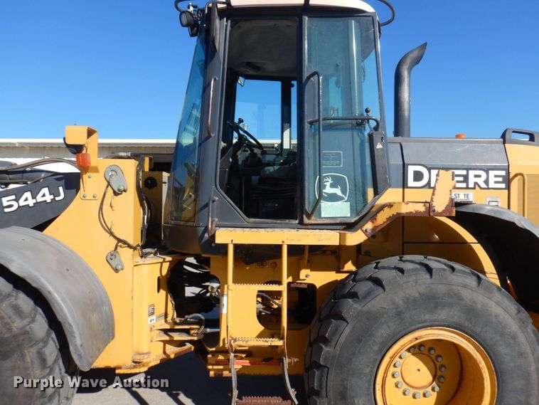 image for item DP0407 2007 John Deere 544J  wheel loader