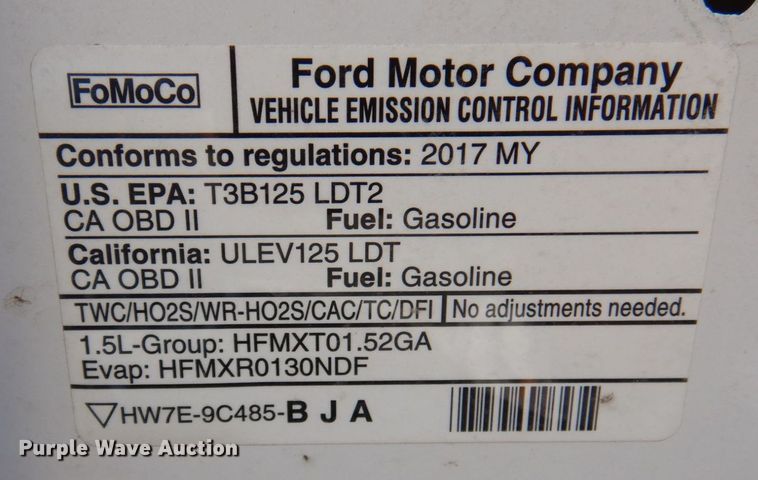 image for item DP0411 2017 Ford Escape SE  SUV