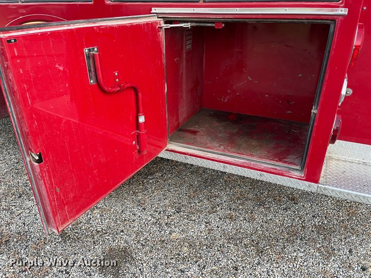 image for item DR7296 1986 Pierce Arrow  pumper fire truck