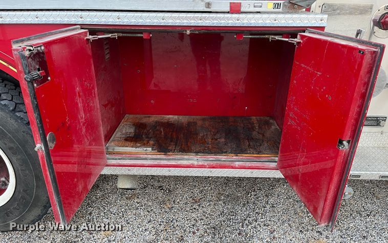 image for item DR7296 1986 Pierce Arrow  pumper fire truck