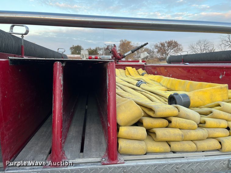 image for item DR7296 1986 Pierce Arrow  pumper fire truck