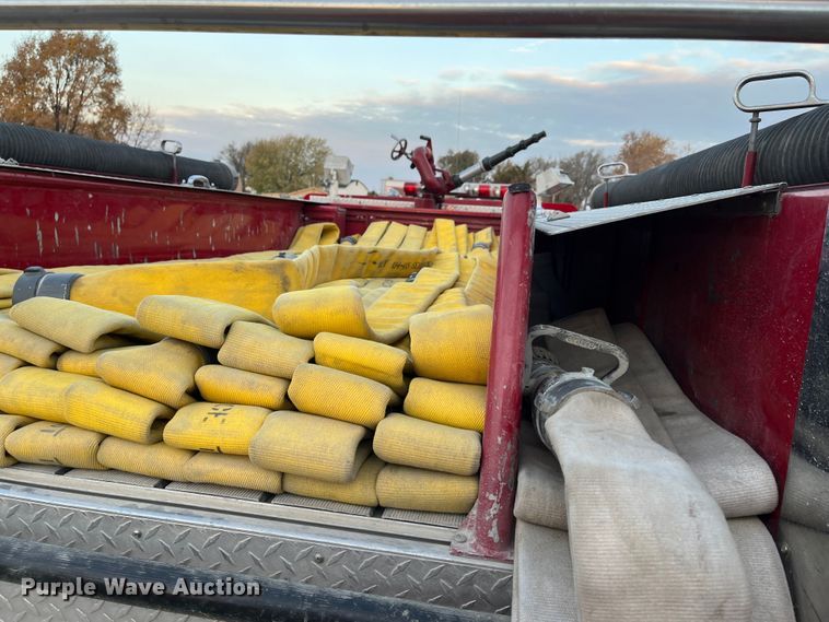 image for item DR7296 1986 Pierce Arrow  pumper fire truck