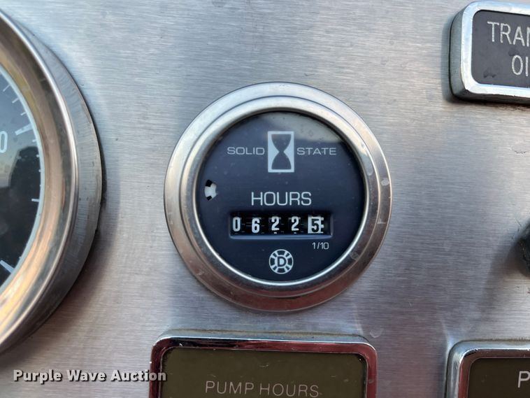 image for item DR7296 1986 Pierce Arrow  pumper fire truck