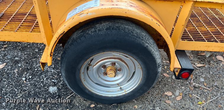 image for item DR7303 1991 SIMT  utility trailer