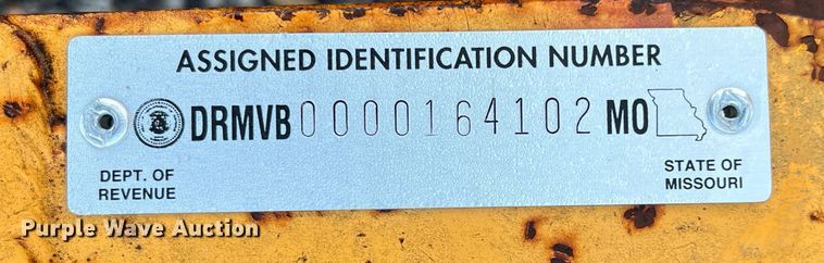 image for item DR7303 1991 SIMT  utility trailer