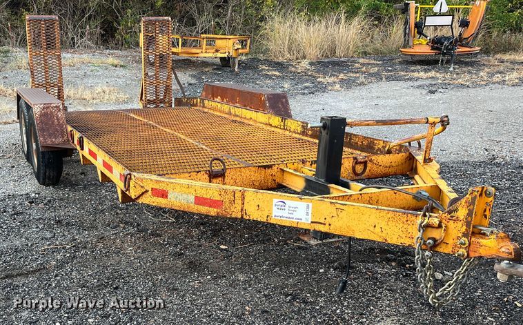 image for item DR7304 1995 UMFG  equipment trailer