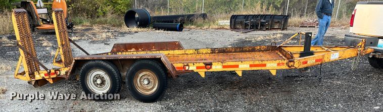 image for item DR7304 1995 UMFG  equipment trailer