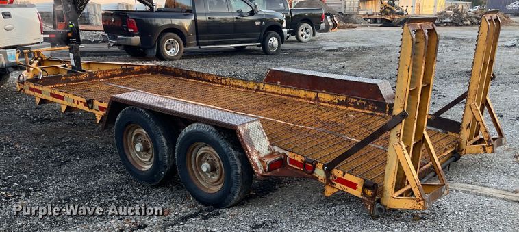 image for item DR7304 1995 UMFG  equipment trailer